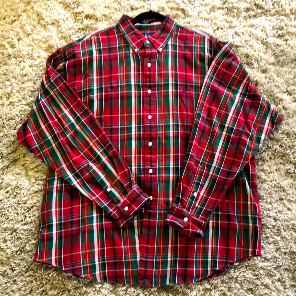 Men’s XL Ralph Lauren Polo button-down dress shirt